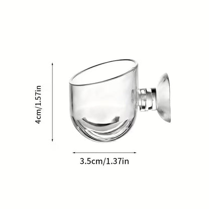 2pcs Aquarium Plant Pot, Plastic Fish Tank Plants Holder Aquarium Planter - color: Clear Plant Pot