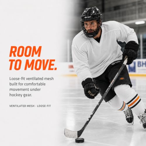 Shock Doctor Men’s Loose Hockey Short Supporter with BioFlex Cup Included. for Adult Men - size: XX-Large
