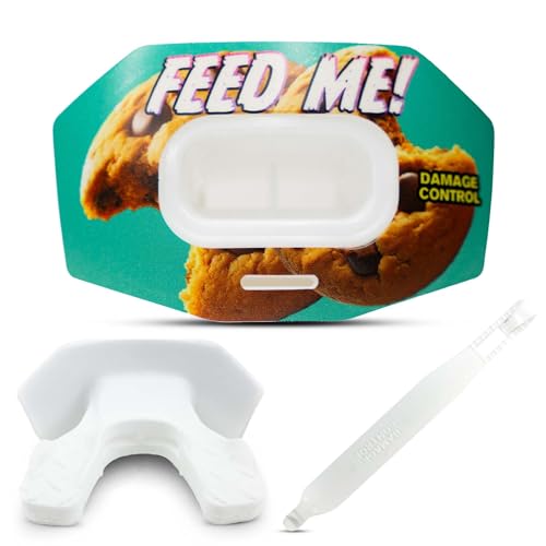DAMAGE CONTROL Youth Football Mouth Guard – Feed Me! - color: Feed Me!