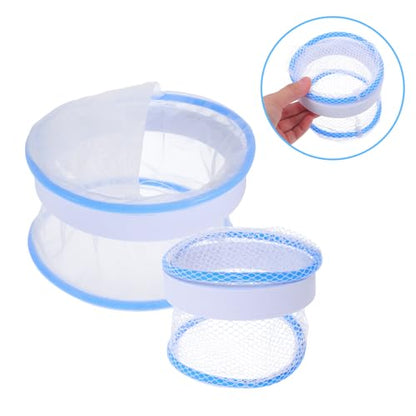 UPKOCH 2pcs Fish Breeding Box Nylon Floating Hatchery Tank Dividers for Guppy Fry Isolation Clean Mesh Design for Optimal Growth Aquarium Fish Tank Hatching Net