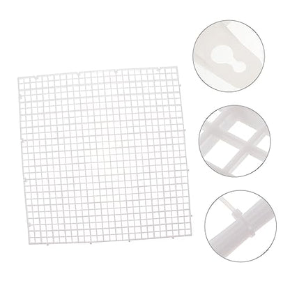 ibasenice 1set Aquarium Grid Divider Fish Tank Isolation Panel for Fish Survival Cups for Breeding and Aquariums