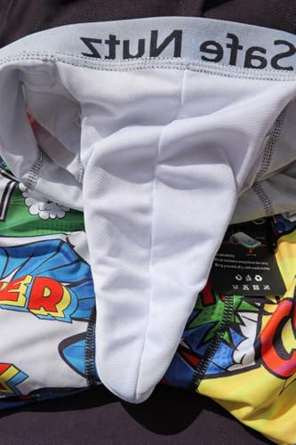 Adult Safe Nutz Compression Shorts - Batter On Deck (Built-in Cup)