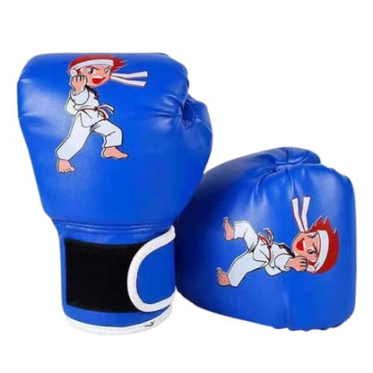 Boxing Gloves for Kids Kids Boxing Gloves Red Blue - size: kung fu