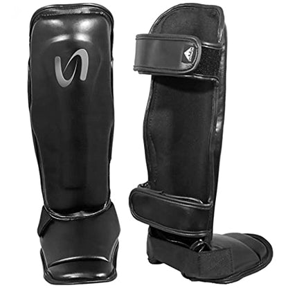 Ultimate - Classic Shin Instep Guard for Boxing MMA Muay Thai Training - size: Small