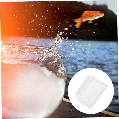 balacoo 4pcs Aquarium Jumping Mesh Cover Fish Tank Protective Netting for Turtles and Fish Convenient Installation Breathable Design to Prevent for Aquatic Safety