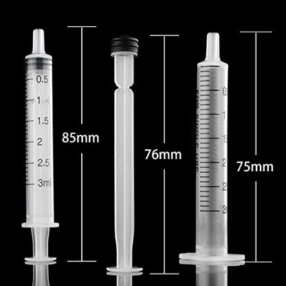 3ml/cc Syringe without Needle - 100PACK/Individually wrapped - size: 3ml