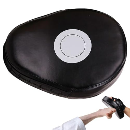 Boxing Pads Training Shock-absorbing Punching Mitts Training Paws Martial | Curved for Jiu-jitsu Kali Thai Karate Home Gym Club Boxing Equipment - color: Black
