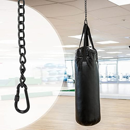 Hanging Chair Chain, Punching Bag Chain with Two Carabiners 2 Pack