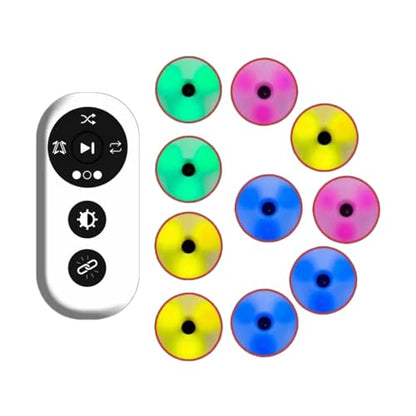 Reaction Training Light, 4 Modes Agile Fitness Light | Hand-Eye Coordination Training for Improve Speed, Agility and Reaction Time(10) - size: 10
