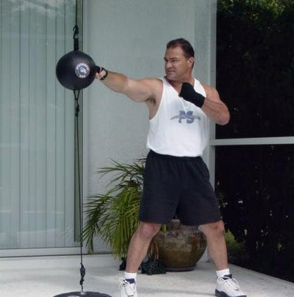 Speedball USA Double End Punching Bag for Boxing and Martial Arts - Lightweight with Adjustable Hooks and Flexible Cords