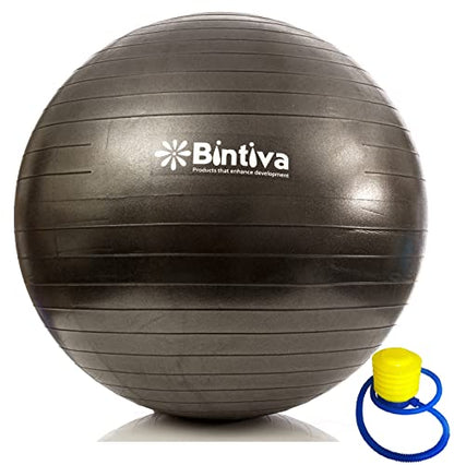 bintiva Exercise Ball - color: Black, size: S (50-55cm)
