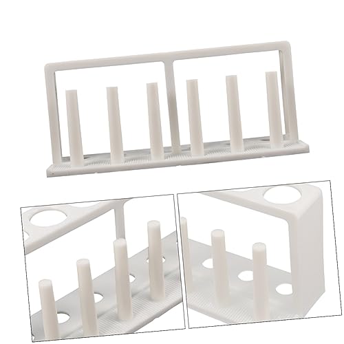 Plastic Test Tube Holder Rack Laboratory Organizer for Water Quality Testing Design for Stability for School Science Experiments