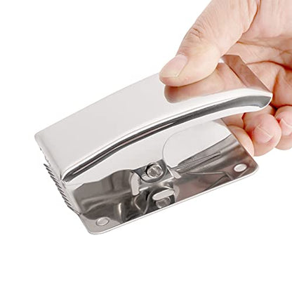Fish Tail Clip, Fillet Clamp Picnic DIY Fish Tail Clip Stainless Steel with Screw Deep-jaw Home