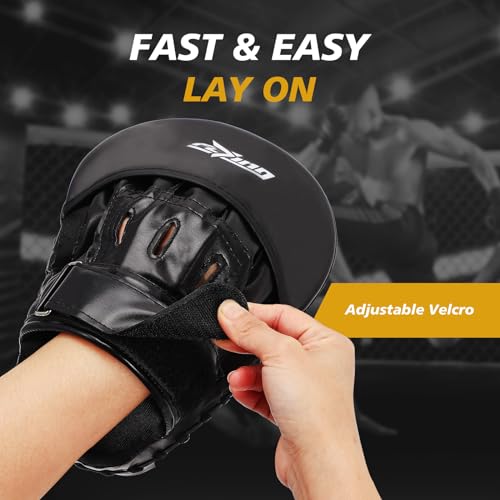 Boxing Curved Focus Punching Mitts for Men,Women