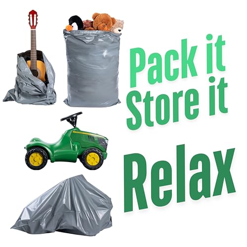 Jumbo Poly Mailers 24x36 Inches, Large Self Sealing Shipping Bags for Clothing, Pillows and Blankets, Waterproof Tear-Resistant Mailing Envelopes, Pack of 5 - size: 24x36 - 5 Bags