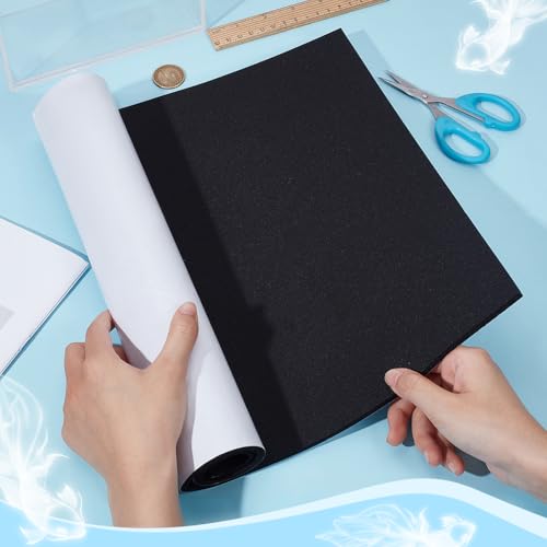 OLYCRAFT Aquarium Leveling Mat 21x13 Inch Aquarium Fish Tank Leveling Pad 6mm Thick Neoprene Foam Fish Tank Mat Neoprene Non-Slip Shockproof Fishes Tanks Pad for Water Stable Floor Protection