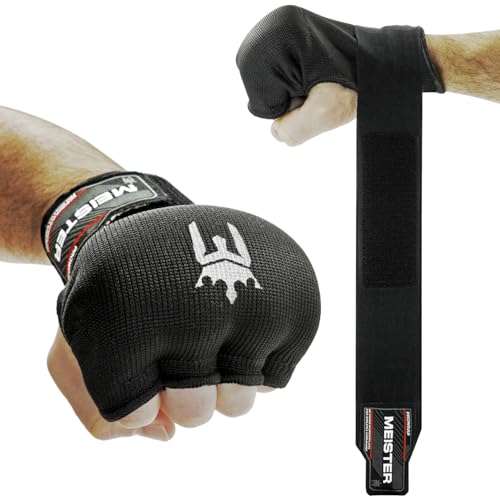 Meister Padded ProWraps Inner Hand Wrap Gloves (Pair) - size: Large-X-Large