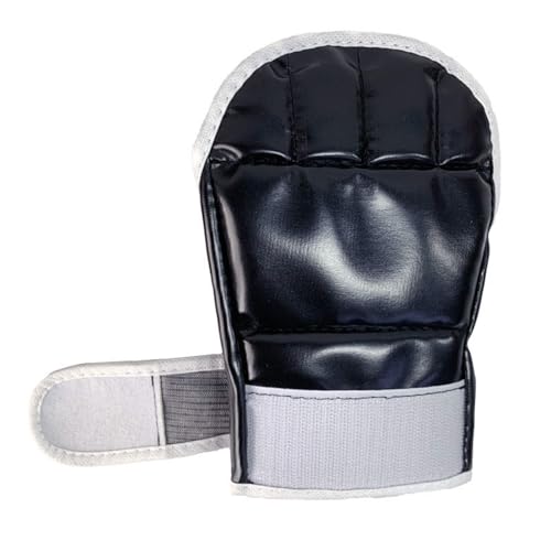 Half Finger Sparring Gloves Half Finger Adjustable Open Palm Men Women