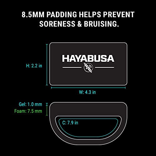 Hayabusa Boxing Knuckle Guards - color: Black, size: Small-Medium