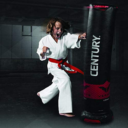 Century Versys Freestanding Punching Bags - Style Options | Soft Base with Stability | Versatile for Throws & Ground Work MMA Training | Low Impact Material | Handle for Clinches & Knee Strikes - style: Youth Versys