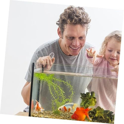 BESPORTBLE U Shape CO2 Diffuser Tube for Aquarium Glass Carbon Dioxide Connector 1-Piece CO2 Diffuser Accessory Suitable for Fish Tanks and Aquatic Plants