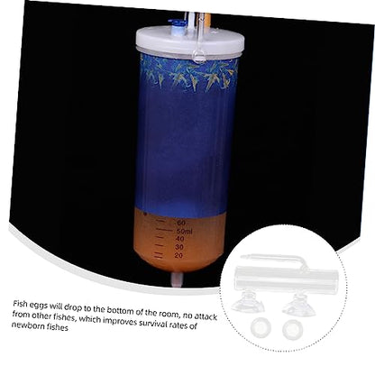 ibasenice 1set Fish Breeding Tool Multi-use Incubator Cup for Fish Tanks Safe Isolation Box Easy Installation and Cleaning for Betta