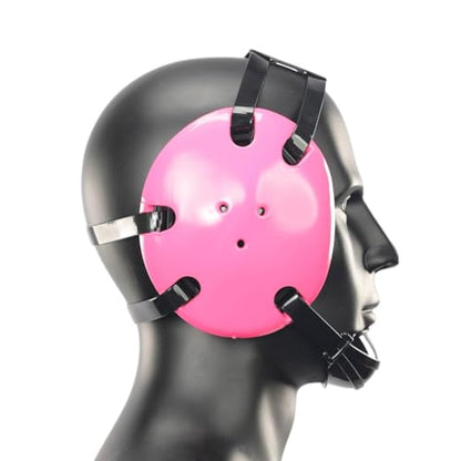 Wrestling Headgear with American Bald Eagle Decals - color: Pink, size: Youth