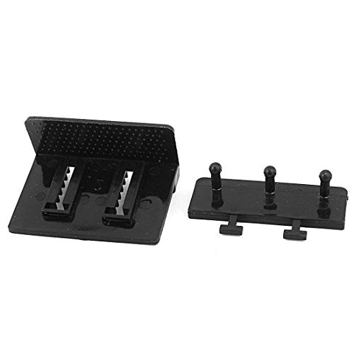 Ruilogod Plastic Aquarium Fish Tank Fishbowl Air Hose Pipe Hanger Holder Black (id: c46 526 882 e7e c2c