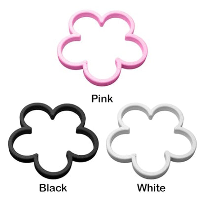Fish Feeding Portal for Betta & Aquariums | Floating Food Ring & Breathing Window (Daisy) (White)