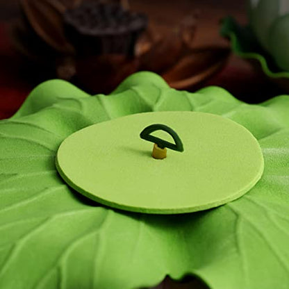 Ciieeo 6PCS Artificial Floating Lotus Flowers Realistic White Lotus & Water Lily Pads for Pool Patio Garden Aquarium Decor
