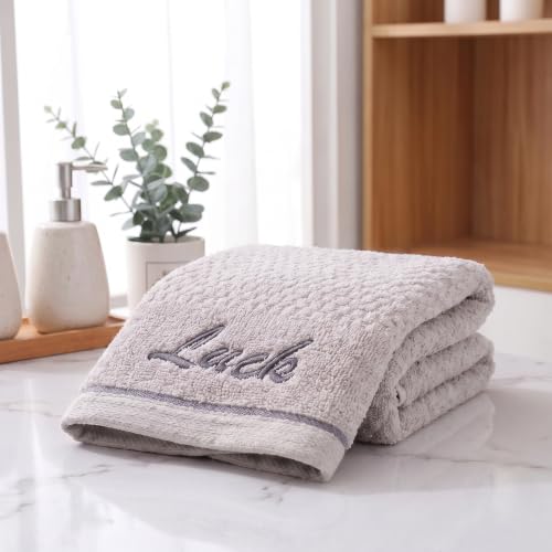 Wash Cloths, Cotton Washcloths for Daily use - 28.7x13 in Soft Rags for Body and Face, Durable Stitching & Absorbent - Designed for Everyday Showers and Cleansing(Cotton-Gray) - color: Gray