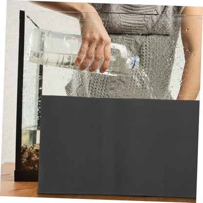 Happyyami Aquarium Leveling Mat Thicken Non- Pad for Fish Tank Cushion for Water Absorption Shockproof Base Under Aquarium for Stability