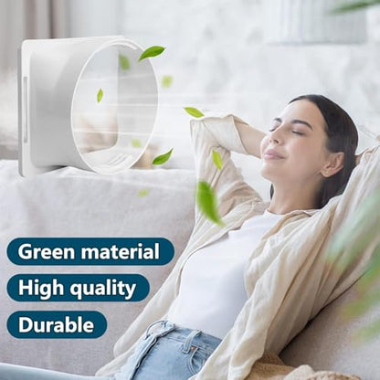 5.9 Inch Portable Air Conditioner Exhaust Hose Coupler, Mobile AC Unit Tube Connector, AC Hose Extension Connector Air Conditioning Accessories for AC Exhaust Hose Coupler Extension (Square)