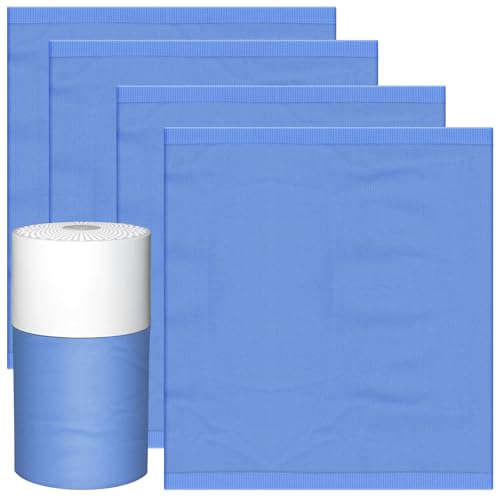 4 Packs 511 Replacement Washable Pre-Filters for Blueair Blue Pure 511 Air Cleaner Purifier, Traps Pet Dander,Fur, 4pcs Diva Blue Cotton Covers, Pre Filter