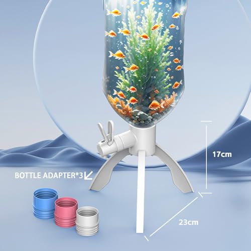 Water Bottle Stand, Portable Inverted Bottled Water Dispenser Holder Mineral Water Bucket Rack with Water Spout, for Camping, Hiking and Picnic