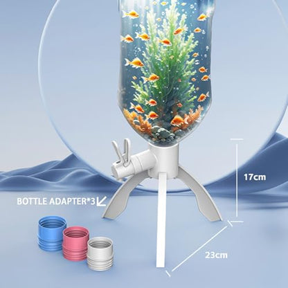 Water Bottle Stand, Portable Inverted Bottled Water Dispenser Holder Mineral Water Bucket Rack with Water Spout, for Camping, Hiking and Picnic