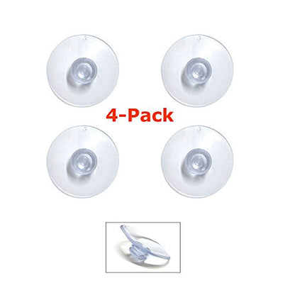 Ramtech 4-Pack Suction Cups Replacement Kit for Radar Laser Detector Windshield Mounts for Beltronics STi Magnesium Construction, STi Magnum 940 955 965 995 GX65 RX55 RX65 V6 V8 V10 V12, SCLD