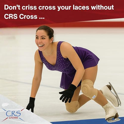 Gel Knee Pads for Ice Skating. Custom Gel Pad Design. Pair, Large | 2 Gel Sleeve Knee Pads for Cushion, Support and Protection of Kneecap Patella for Figure Skating, Volleyball, Dance / Cheer - size: Large