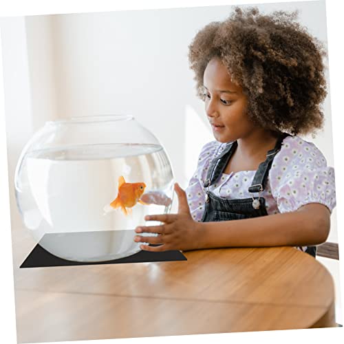 BESPORTBLE 5pcs Creative Non- Shockproof Pad for Fish Tank Insulation Absorption Mat Black for -Term Use Under Aquariums to Stability and Integrity