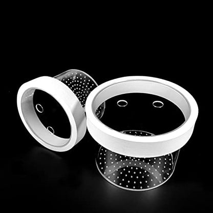 Breeding for Tank for Aquarium Fry Isolation Box Small Hatchery Boxes for Marine Fish Transparent Floating Desi Aquarium Breeder Tank Breeding for Fish Incubator Isolation Box Net