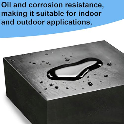 Rubber Blocks Anti-Vibration Hard Pads 2"/ 50mm Square Non-Slip Vibration Damping Mats for HVAC Air Compressor AC Units - 4 PCS 2" x 2" x 1.2" (30mm TH) - size: 1.2"/ 30mm Thickness