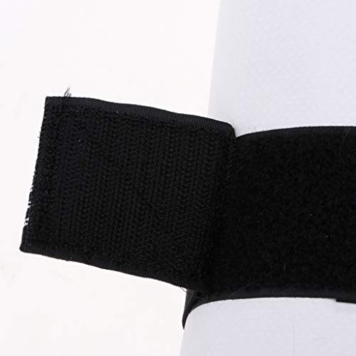 DYNWAVE Professional MMA Sparring Gear Shin Leg Guard for Martial Arts Kickboxing Karate, Universal for Men Women Youth, White, - size: X-Large