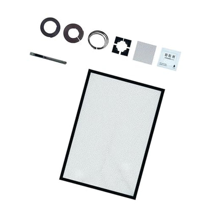 Secure Clip and Mounts Prevents Fish Escaping Easy Aquarium Cover Polyester Tanks Net Tanks Anti Jump Net - size: A