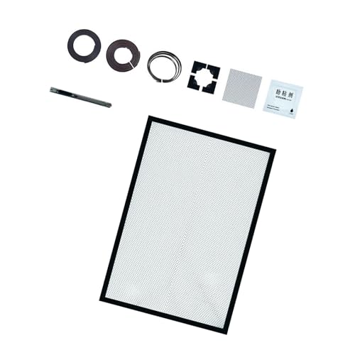 Secure Clip and Mounts Prevents Fish Escaping Easy Aquarium Cover Polyester Tanks Net Tanks Anti Jump Net - size: Small