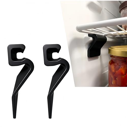 Wire Shelf Support Bracket, Heavy Duty Freezer Wire Shelf Bracket Compatible with Frigidaire Freezers, Refrigerator Shelf Support Clips for Kitchen & Garage Storage