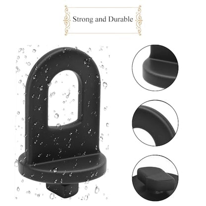 Greenhouse Twist Clips Black Plastic Greenhouse Hooks Plant Hangers Greenhouses Shading Fixing Clips Track Hooks for Greenhouses Bubble Wrap Hole Diameter 0.32 inch 40 Pieces