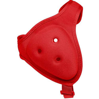 Matman Dynasty Wrestling Headgear & Protective Ear Guards for BJJ & MMA - color: Red, size: Youth