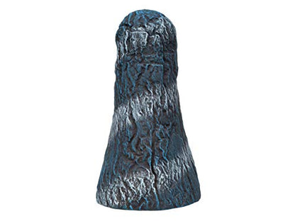 Pleco Cave Cone Breeding Ceramic Decorations Fish Tank Aquarium (Blue) - color: Blue