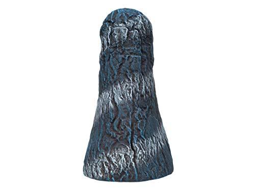 Pleco Cave Cone Breeding Ceramic Decorations Fish Tank Aquarium (Blue) - color: Blue