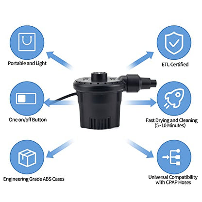 JAKIA CPAP Hose Tube Dryer Cleaning KIT_Water Moisture Cleaner_Drying Water in Minutes_CPAP Supply Accessory